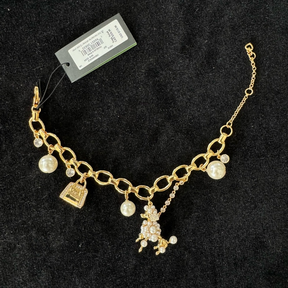 Poodles & Poms Charm Kate Spade Bracelet
